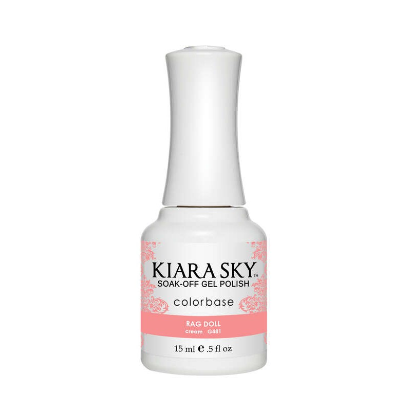 KIARA SKY – GEL POLISH - G481 RAG DOLL